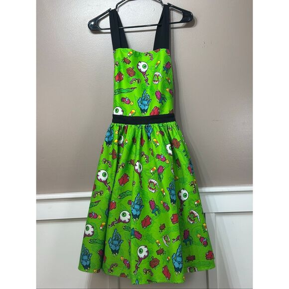 NWOT Love, Pain and Stitches Pumpkin X Kult The Halloween Collection Dress XXL - Picture 2 of 10